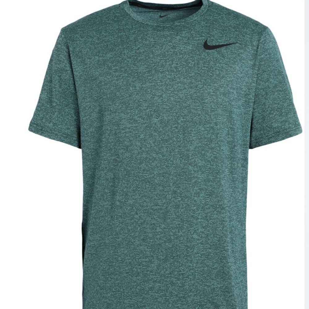Nike Dri-fit Men's Short-sleeve Training Top T-shirt Emerald Green Size Small S